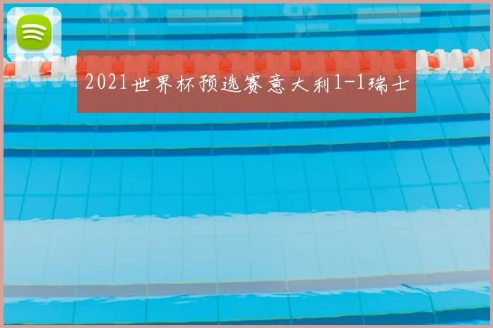 2021世界杯预选赛意大利1-1瑞士