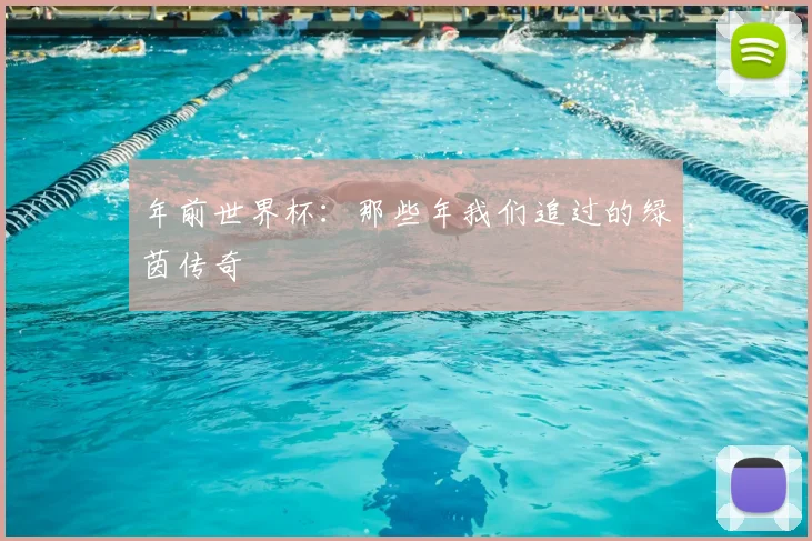 年前世界杯:那些年我们追过的绿茵传奇
