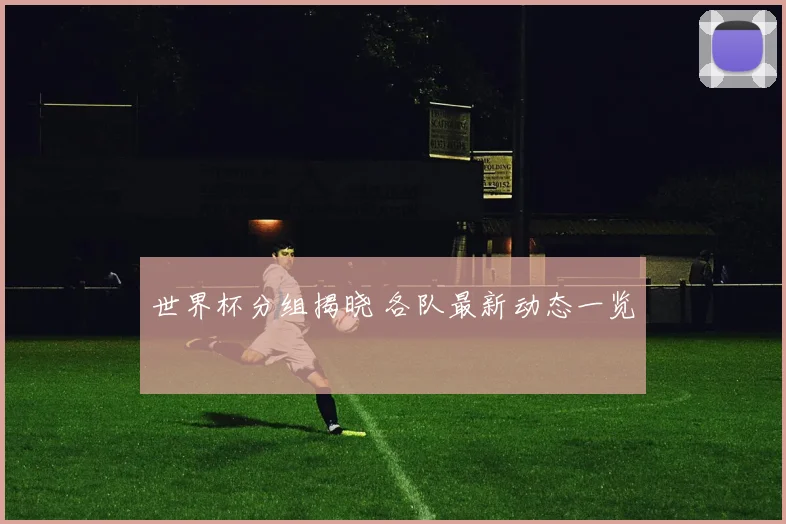 世界杯分组揭晓 各队最新动态一览