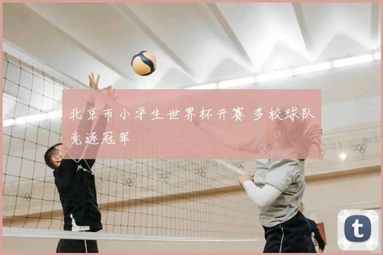 北京市小学生世界杯开赛 多校球队竞逐冠军