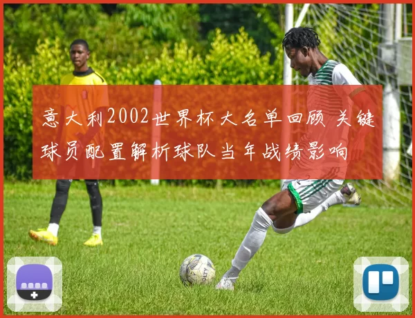 意大利2002世界杯大名单回顾 关键球员配置解析球队当年战绩影响
